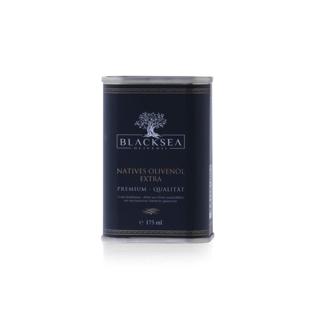 BLACKSEA Natives Olivenöl Extra – Kaltgepresst, Polyphenolreich – 175 ml Kanister 🌿🌟