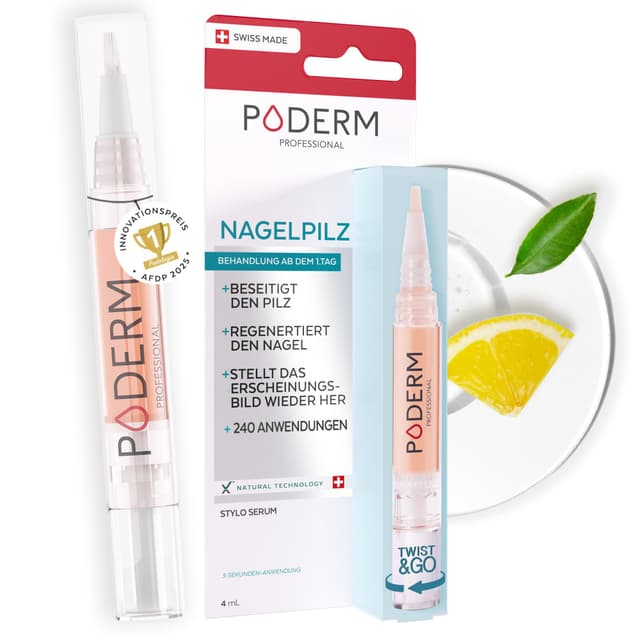 🌟 Poderm Nagelpilz-Serum-Stift 🌟 - Behandlung bei Nagelpilz & Geschädigten Nägeln
