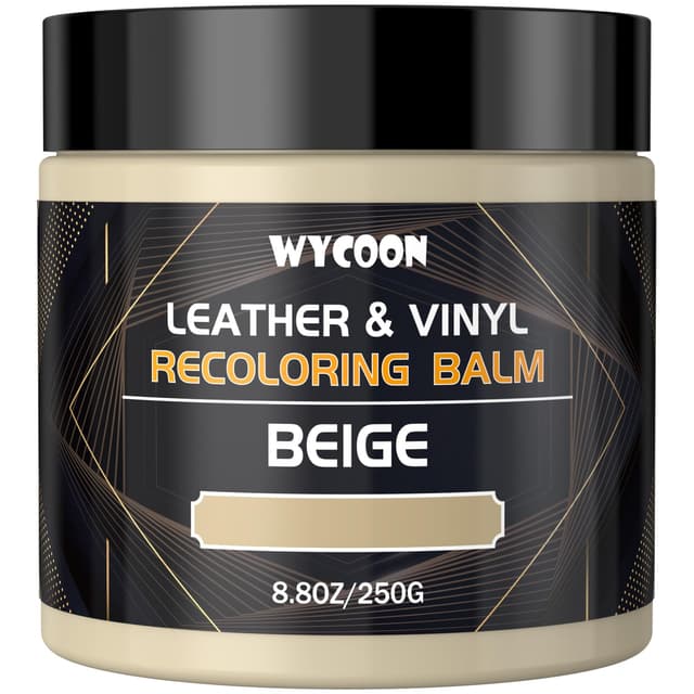 🛋️👞 WYCOON 250g Leder Reparatur Set Beige - Effektive Lederpflege & Farbauffrischung
