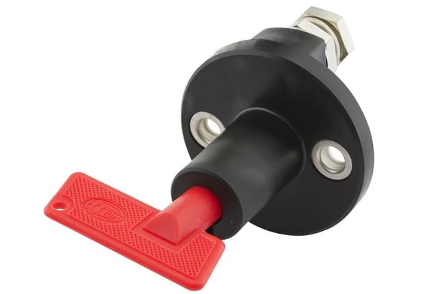 🔋🔌 HELLA 6EK 002 843-051 Batterieschalter - Drehbetätigung - 2 Anschlüsse - Schließer