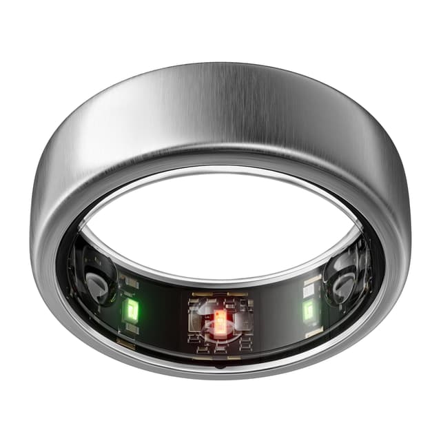 🌟 OURA Gen3 Horizon Smart-Ring - Größe 10, Brushed Titanium 🌟