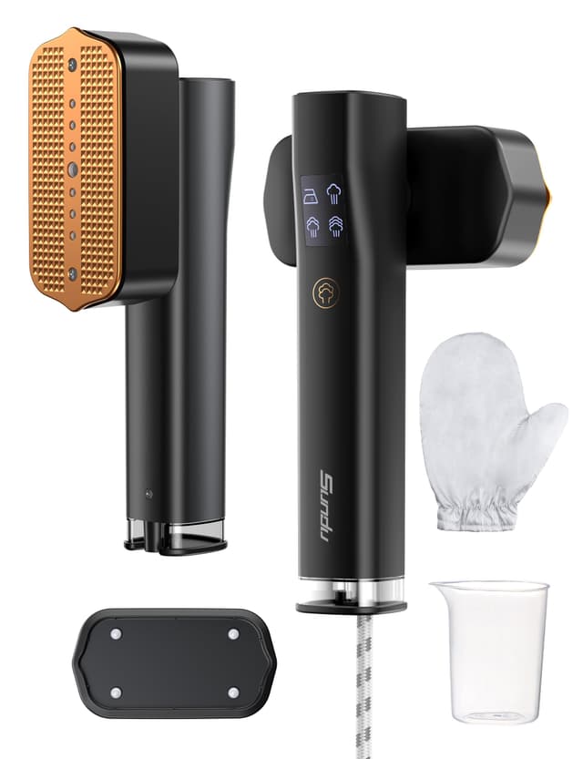 Sundu Steamer Reise Dampfglätter 2-in-1 Bügeleisen ⭐️ 15s schnelles Aufheizen ⭐️ Tragbar mit LED Display
