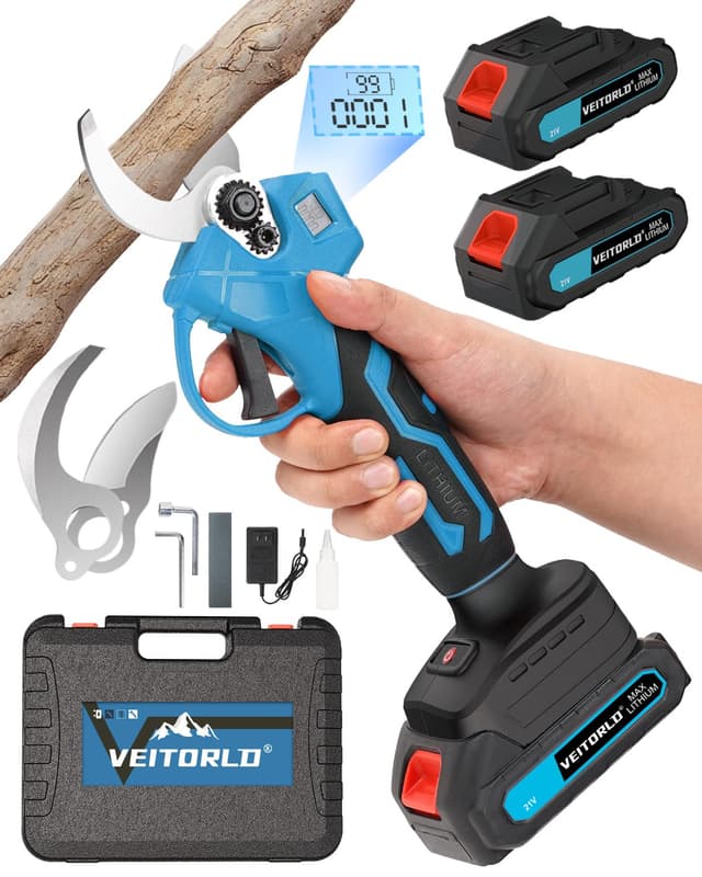 🌿🌟 Professionelle Akku-Astschere für Makita 18V Akku | Elektrische Bypass-Gartenschere 🌟🌿