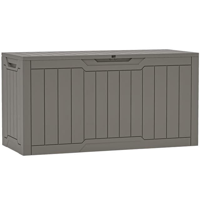 YITAHOME 80-Gallonen-Wasserdichter Harz-Outdoor-Speicherbox 🌞🌧️❄️