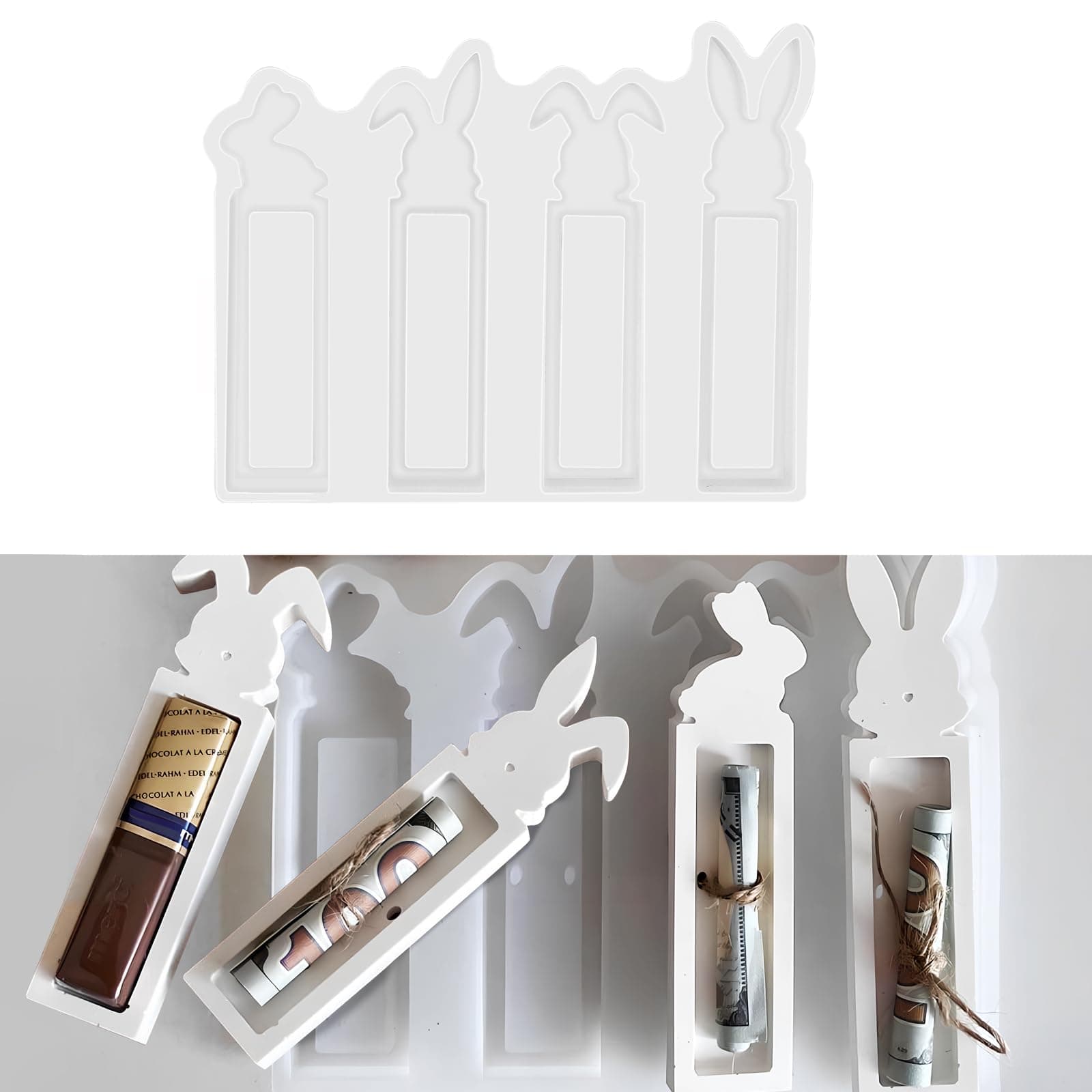 Kreative Osterhasen Silikonformen für DIY-Projekte 🐰🎁