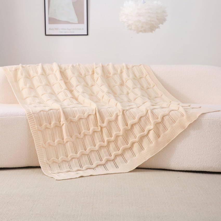 🔥 Super Deal! Wajade Kuscheldecke Flauschig Wohndecke für Winter Warme Sofa Couch