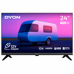 DYON Enter 24 Pro-X-V – 24 Zoll (60 cm) LED TV für Camping und Caravan 🚐📺
