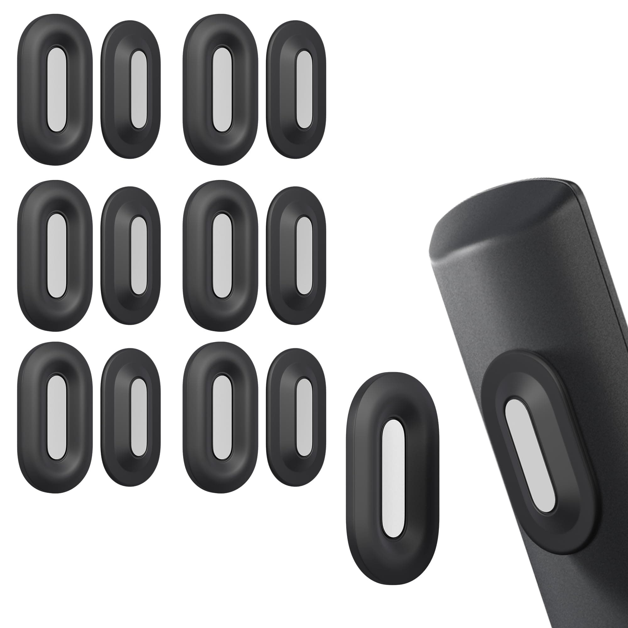 🌟 Nearockle 2025 Superstark Magnetische Fernbedienung Halterung 6 Stück - Schwarz 🌟