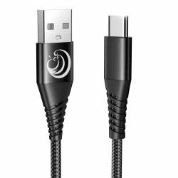 🔋 USB C Kabel 3.1A Schnellladekabel 1M Schwarz 📱