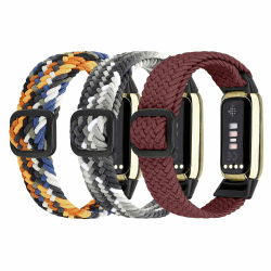 🌟 Ecogbd Elastisches Nylon Ersatzarmband für Fitbit Luxe 🌈