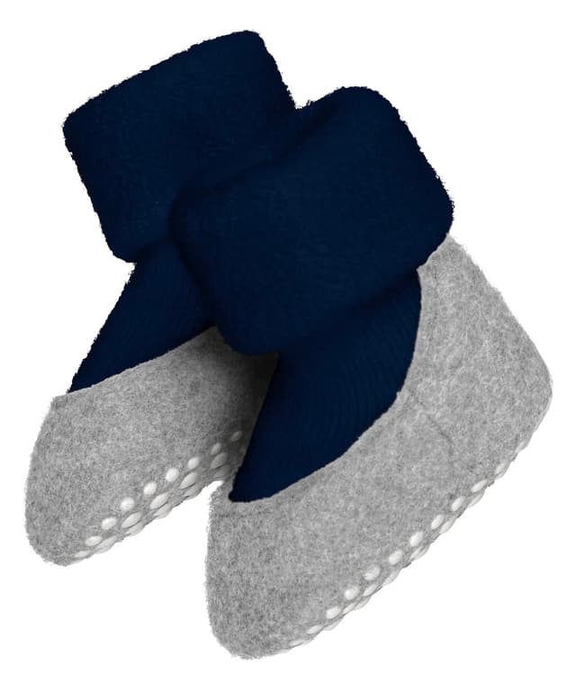 👶🧦 FALKE Unisex Baby Cosyshoe Stoppersocken Blau Marine 15/16 EU 6120