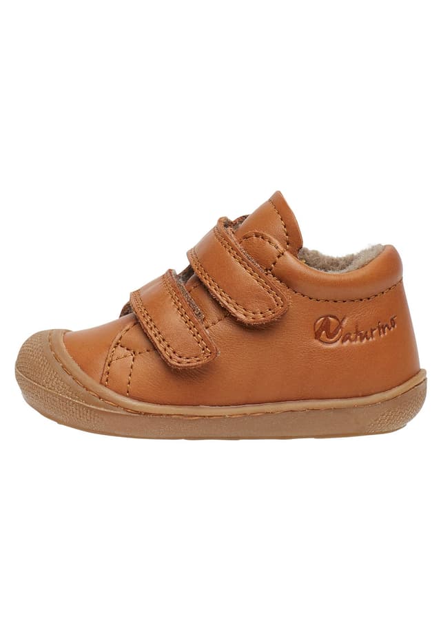 👶👞 Naturino Cocoon VL-Lauflernschuhe aus Leder 18 EU Braun - 37% Rabatt!