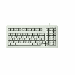 🍒 CHERRY G80-1800 Mechanische Tastatur für Industrie, MX BLACK, USB & PS/2, DE Layout