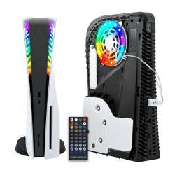 McBazel PS5 Pro/PS5 Slim/PS5 LED Beleuchtung 🎮🌈