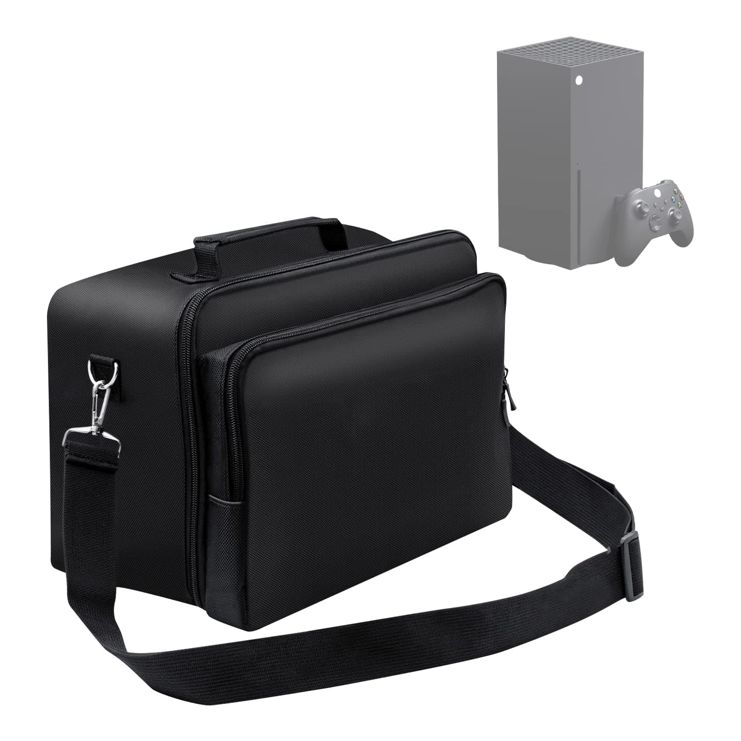 🎮 Mcbazel Xbox Serie X Konsole Tasche Aufbewahrungstasche Schutztasche - Schwarz