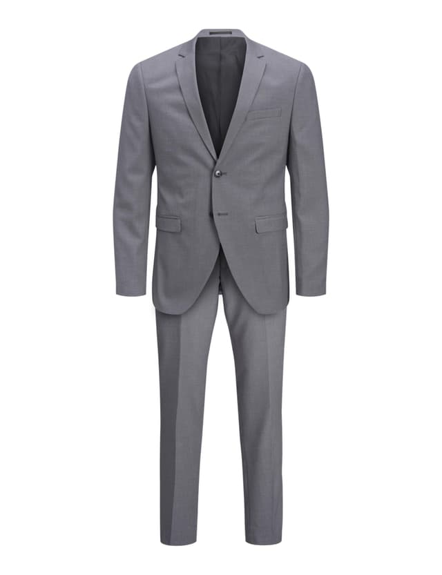 👔 JACK & JONES Herren Jprfranco Suit Noos Anzug 54 Light Grey Melange 🕴️