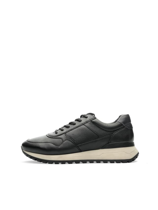 👟 ARA Herren Meo Sneaker 40 EU Weit Schwarz Blau - Sonderangebot!