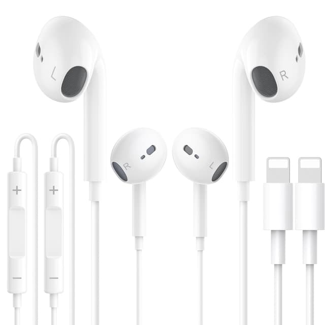 Sonderangebot: 2er Pack iPhone Kopfhörer mit Kabel 🎧📱
