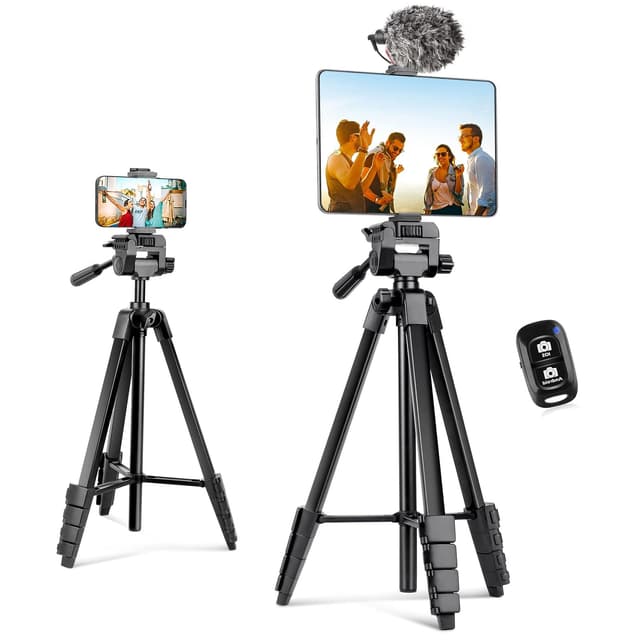 📸🔥 Aureday Kamera Stativ 162cm - Spektiv-Fernglas (Schwarz) 📱🔭