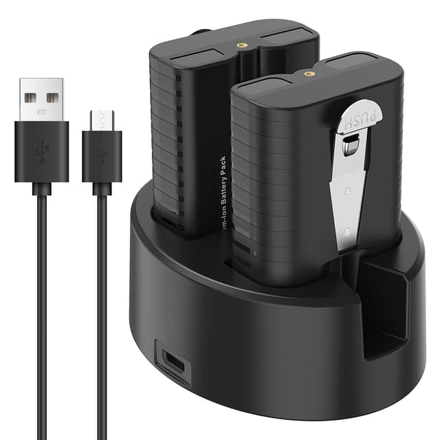 🔋🔌 2 Batterien mit Ladestation für Ring Doorbell - Top Angebot!