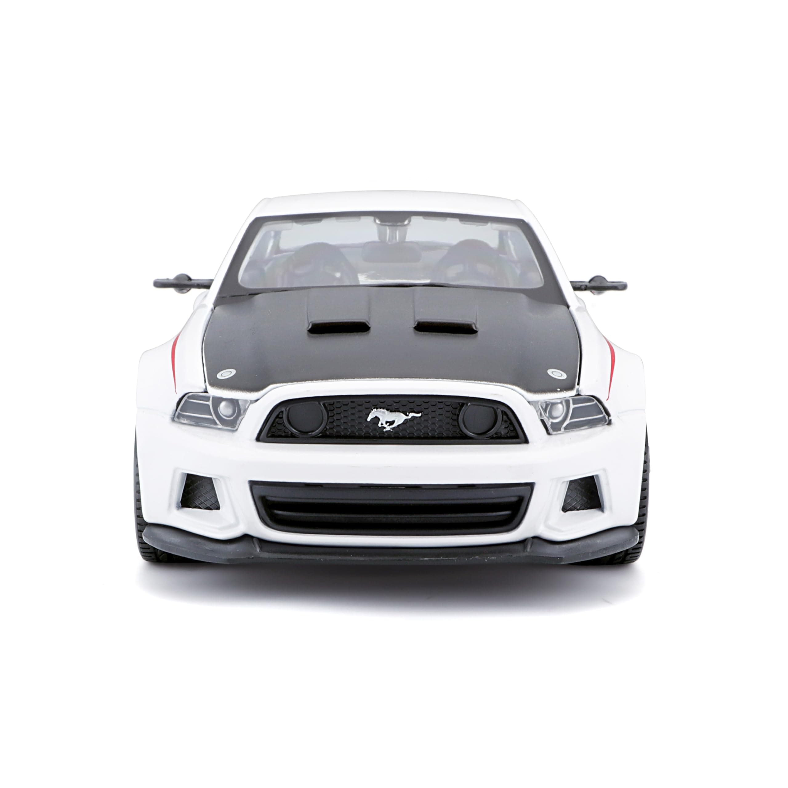 🏎️ Maisto Ford Mustang Street Racer Blanco Weiß - Große Detailtreue!
