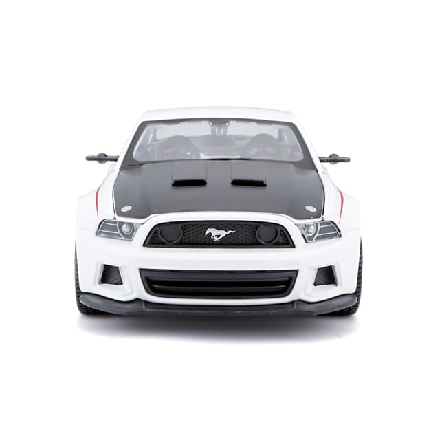 🏎️ Maisto Ford Mustang Street Racer Blanco Weiß - Große Detailtreue!
