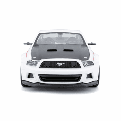 🏎️ Maisto Ford Mustang Street Racer Blanco Weiß - Große Detailtreue!