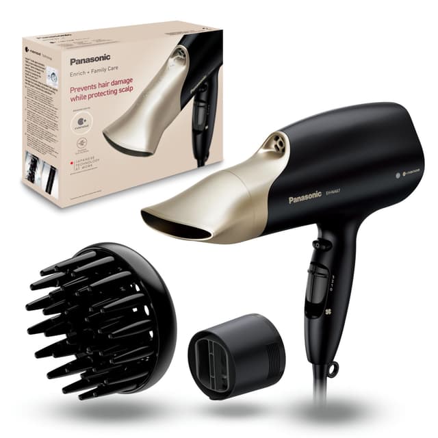 Panasonic EH-NA67K825 Nanoe Haartrockner mit Diffusor 🌟 Familienhaarpflege ⚡️ 72.99€