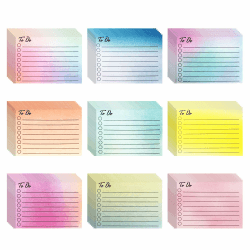 📝 450 Blätter To Do Liste & Haftnotizen Set 🌈