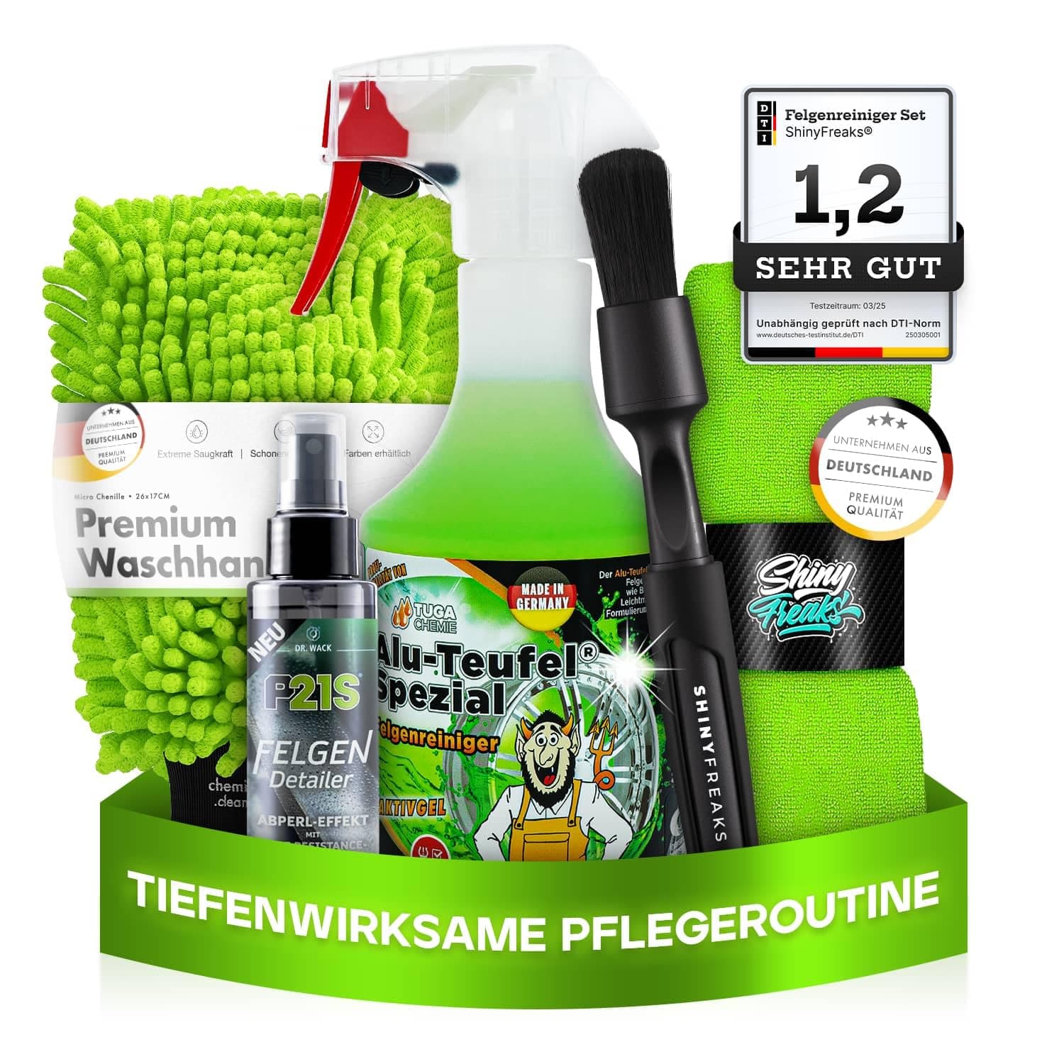 Deal des Tages 🌟: Felgenpflege Set AluTeufel Limited