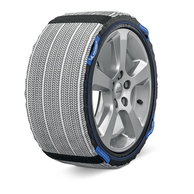 MICHELIN SOS Grip Evolution 3 - Textile Schneesocken ❄️ | Notfall-Schneeketten für Autos