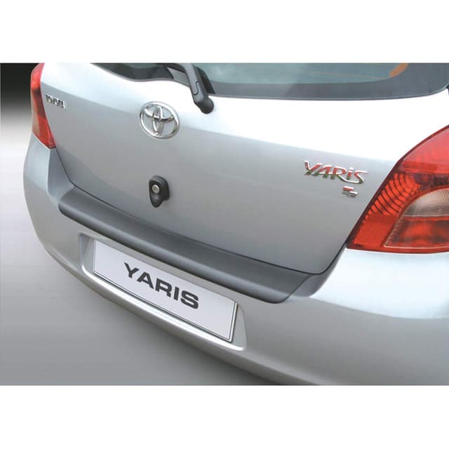 🚗 RGM ABS Heckstoßstangenschutz für Toyota Yaris II 2006-2008 in Schwarz 🛡️