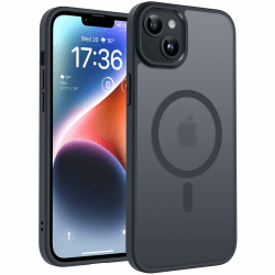 📱🔥 TOCOL iPhone 14 Plus Hülle für Magsafe, Stoßfest Anti-Fingerabdruck Kratzfest