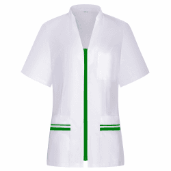 MISEMIYA - Arbeitskleidung Frau Kurze ÄRMEL UNIFORM KLINIK Krankenhaus Reinigung TIERARZT Gesundheit GASTGEWERBE -712 M Apple Green 21