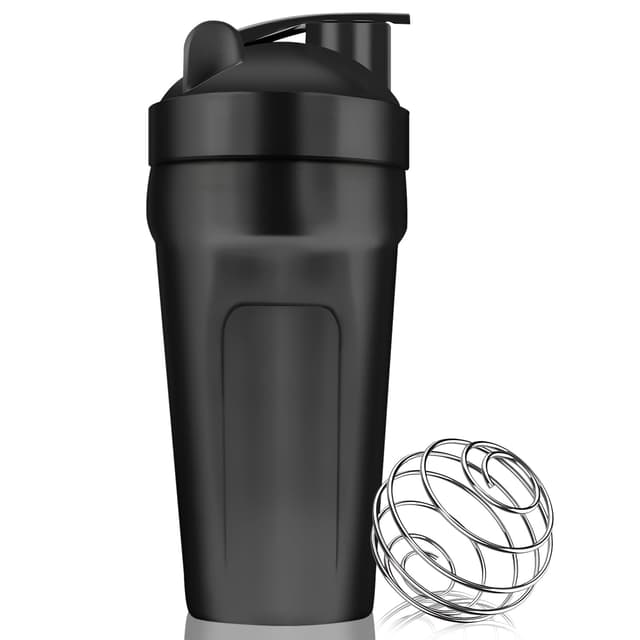 🏋️‍♂️ ROCKY&CHAO Shaker Proteinshake 900ml Edelstahl Protein Shaker 🥤