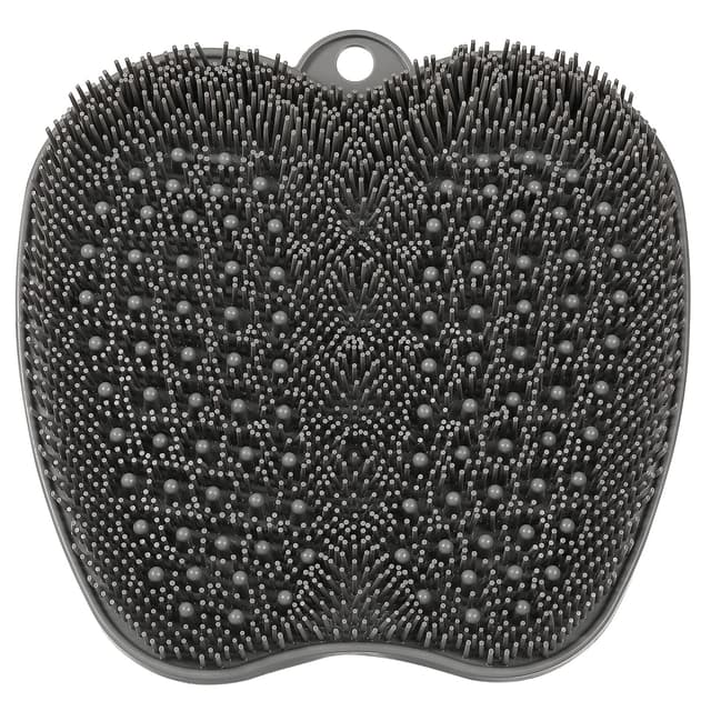 HONYIN Großes Fußbürste Fußwäscher Fuss Wäscher Bath Massage Pad mit Rutschfesten Saugnäpfen - Reinigt, Peeling, Massiert Ihre Füße Ohne Bücken