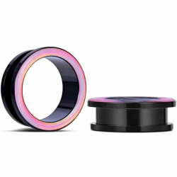 🌟 Huacan Tunnel Set 6mm-16mm Hohl Tunnels Ohr Plug Edelstahl