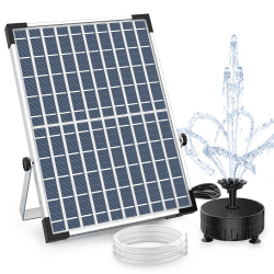 🌞 AISITIN 12W DIY Solar Springbrunnen - Neuestes Upgrade!