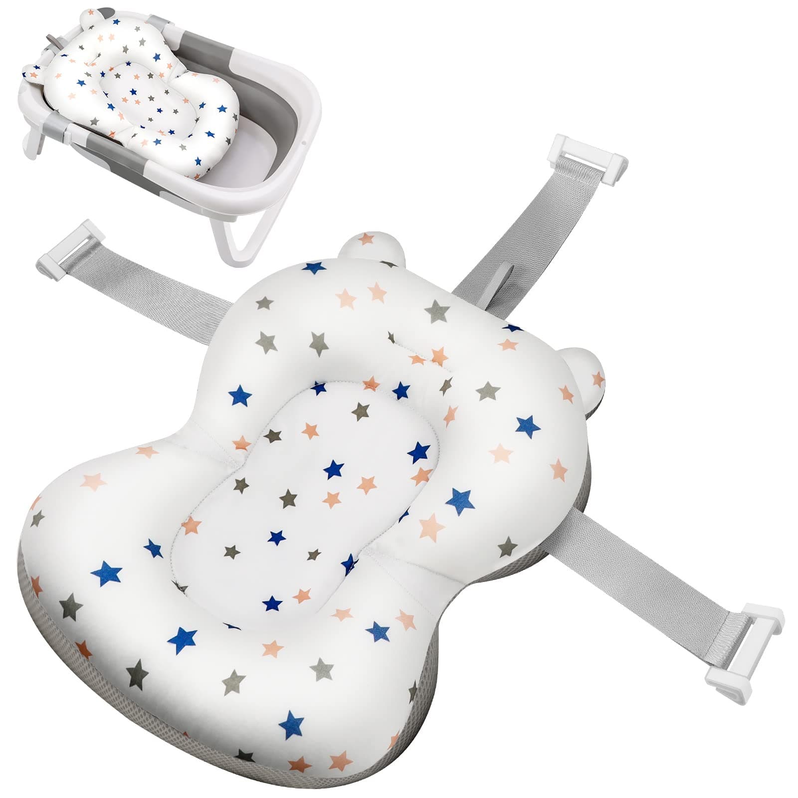 🛁 Badewannensitz Baby Badewanne Einsatz Babywanne für Neugeborene 0-12 Monate 🌟