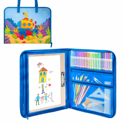 Boczif Kunst-Portfolio-Tragetasche 🎨👜 45,7 x 35,6 cm für Kinder und Studenten