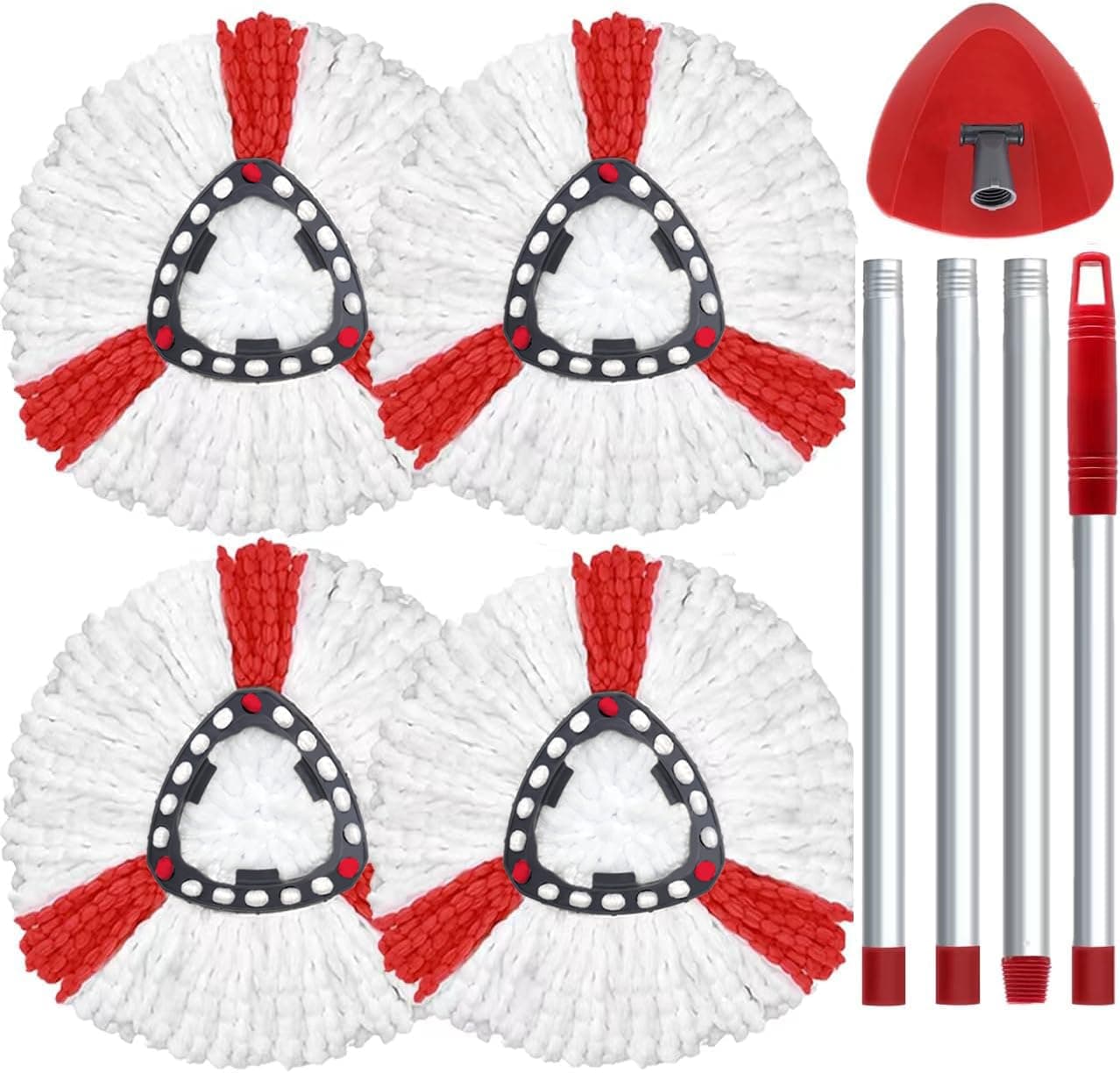 🌟 Wischmopp Set Kompatibel mit Vileda Turbo 2-in-1 Mop 🧹