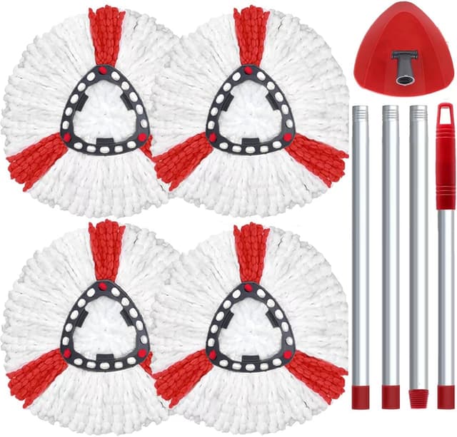 🌟 Wischmopp Set Kompatibel mit Vileda Turbo 2-in-1 Mop 🧹