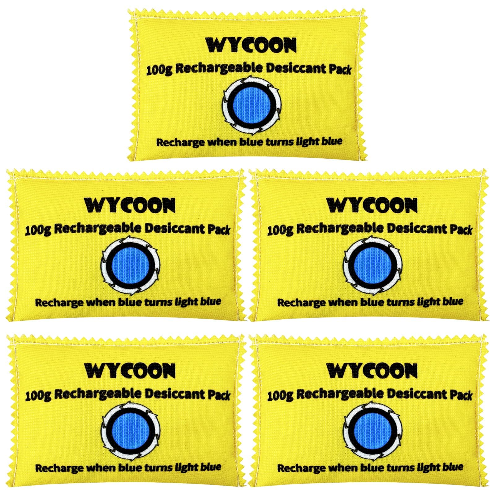 🌞 5Pack 100G Wiederaufladbare Entfeuchter - Schützen Sie Ihre Wertsachen! 🛡️