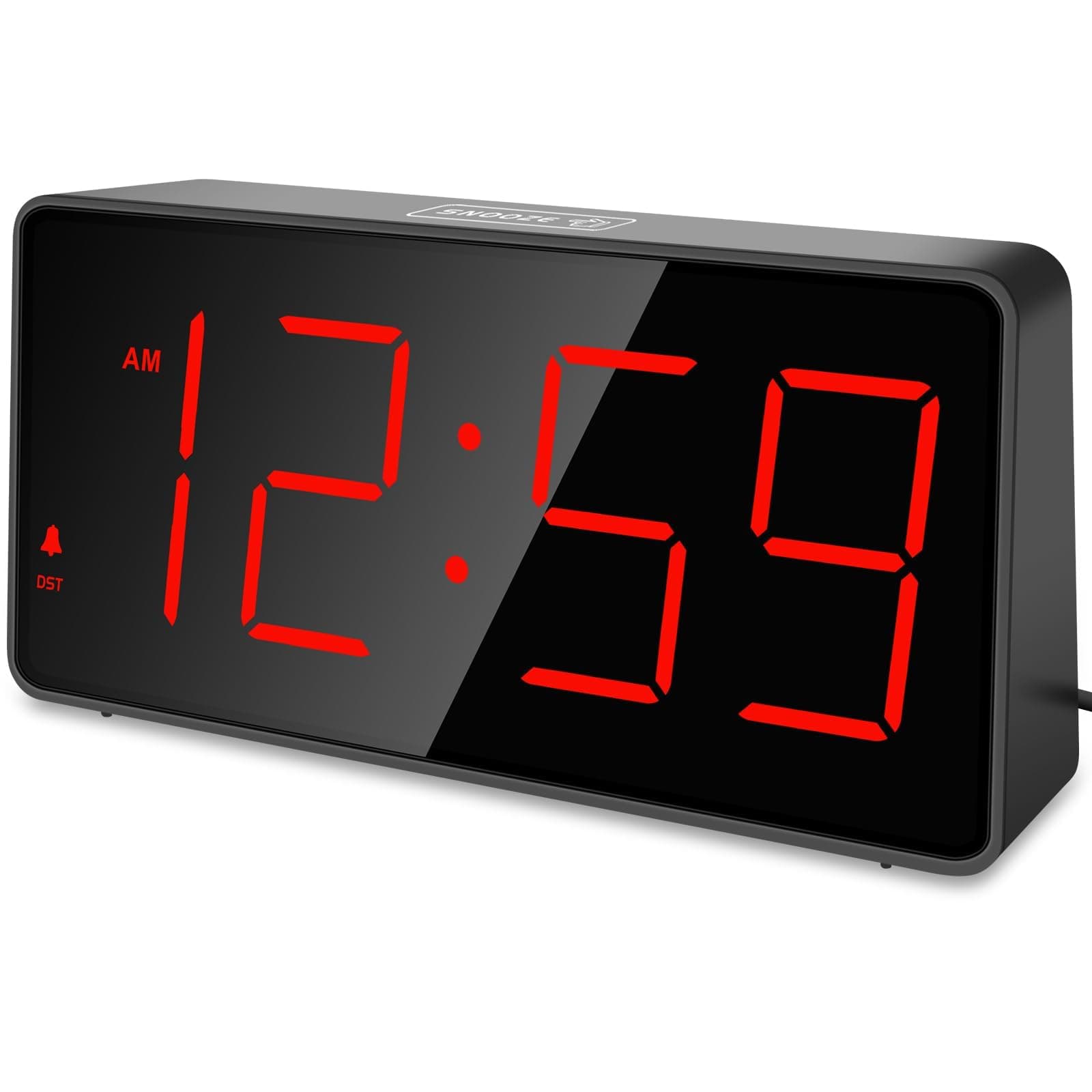 🌟 JETZT REDUZIERT! 🕰️ Eachui LED Wecker Digital mit Ladestation