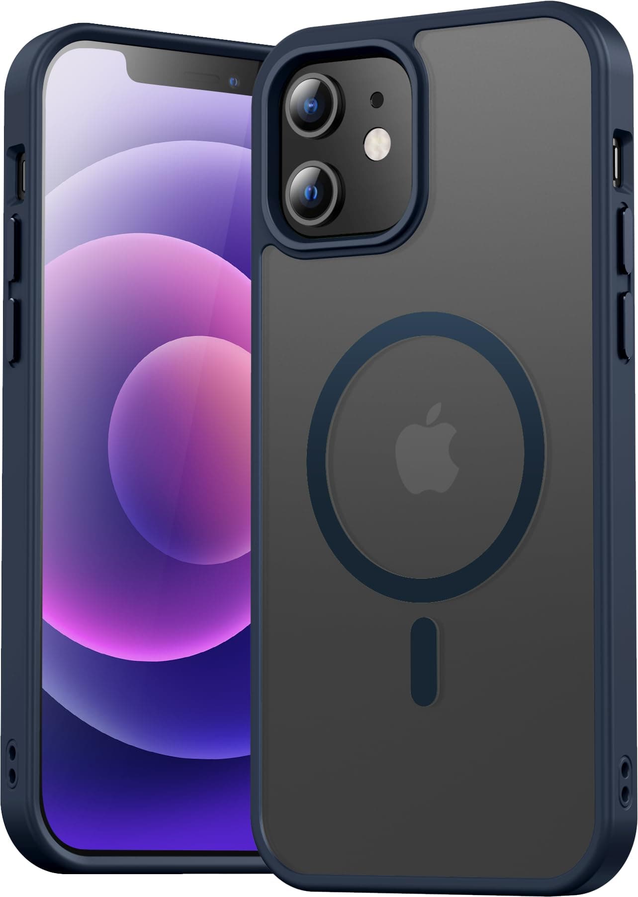 🌟 Natiiozie Magnetisch Hülle für iPhone 12/12 Pro 6,1 Zoll 📱💙