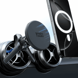 YOSH Handyhalterung Auto für MagSafe [Runde Lüftung] 🚗📱