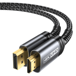 JSAUX 4K DisplayPort zu HDMI Kabel 3M 4K@30Hz/2K@60/1080P@120 Unidirektional 🌟