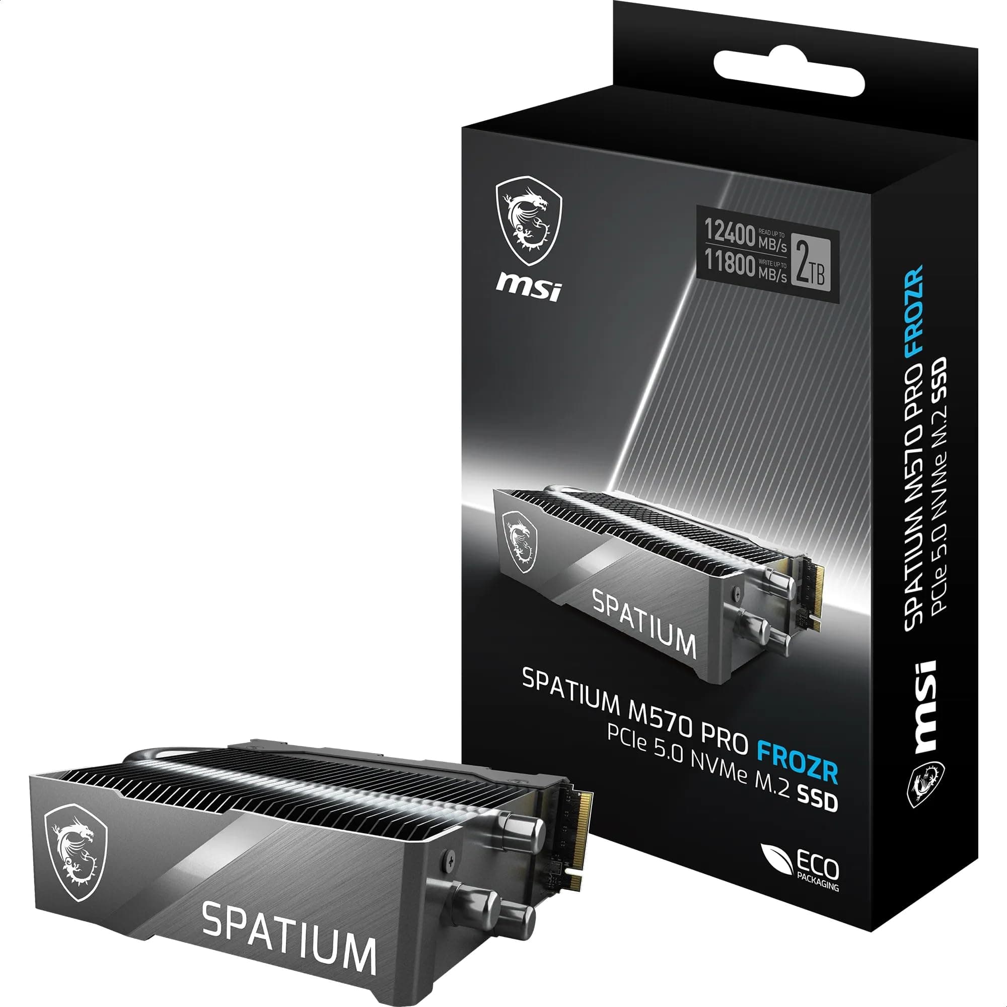🚀 Angebot: MSI SPATIUM M570 PRO FROZR SSD 2TB mit Kühlkörper!
