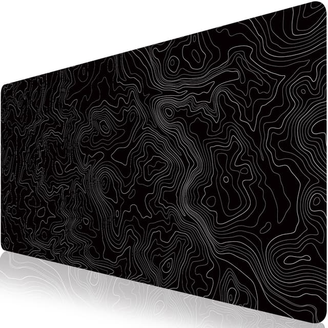 Sevenpers Mauspad XXXL, 1200x600mm - Topographische Karte Mausmatte