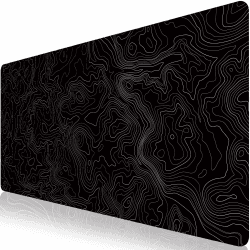 Sevenpers Mauspad XXXL, 1200x600mm - Topographische Karte Mausmatte